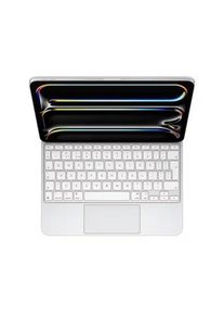 Apple iPad Magic Keyboard (iPad nicht inbegriffen) 10.9"/11" (2024) - Weiß - QWERTY - Englisch (US)