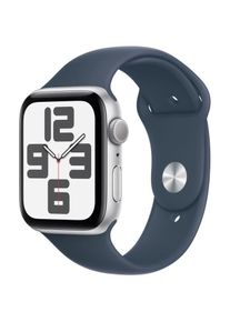 Apple Watch Series SE 2 (2022) GPS + Cellular 44 mm - Aluminium Silber - Sportarmband Blau