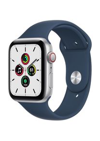Apple Watch Series SE 1 (2020) GPS + Cellular 44 mm - Aluminium Silber - Sportarmband Blau