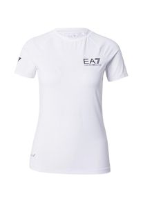 EA7 Emporio Armani Sportshirt Damen weiß Größe S Logoprint