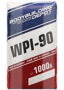 Bodybuilding Depot WPI-90 Whey Isolat, 1000 g Papiertüte, Banane