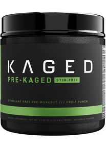 Kaged Muscle Pre-Kaged Stim Free, 596g Dose, Fruit Punch