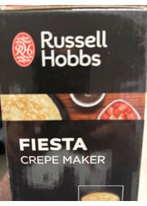 Russell Hobbs Fiesta Crêpe Maker Crêpes Maker Schwarz Pfannkuchen