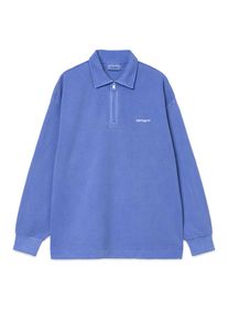 Carhartt Work In Progress Carhartt WIP Piquè Script Sweater wolfsbane white garment dyed Heren XL