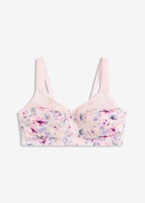 Soutien-gorge grand maintien sans armatures avec bretelles rembourrées - rose - taille 115G - bonprix