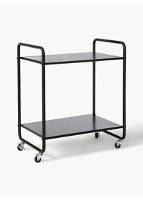 Ellos Home Serv&iacute;rovac&iacute; voz&iacute;k Morris Čierna Kov &Scaron; 60 x V 70 cm