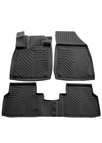 Boni-Shop&reg; Auton kumimatot, 3D kumimatot, korkeareunaiset, Volkswagen ID.4 (2020-...) Crozz autoon