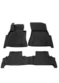 Boni-Shop® Auton lattiamatot, 3D auton matot BMW X6 E71 (2008-2014), kumimatot autoon, passgenau