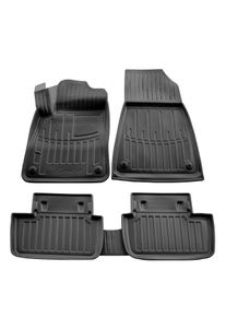 Boni-Shop&reg; Auton lattiamatot, Auton kumimatot Polestar 2 (2020-...), 3D muotoon ommellut