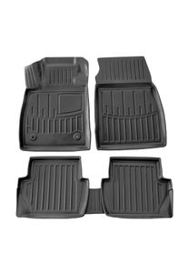 Boni-Shop® Auton matot, 3D kumimatot Ford Fiesta (2017-...), täsmäsopivat ja hajuttomat