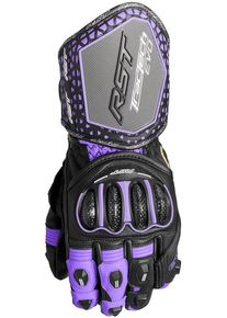 RST TracTech Evo 4 S25, guanti donna , colore: Nero/Lilla , dimensione: 8