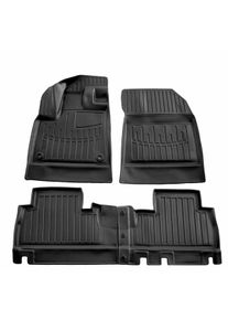 Boni-Shop® Kumimatot CITROEN Berlingo III (2018-2023) ilman käsinojaa, 3D-auton matot