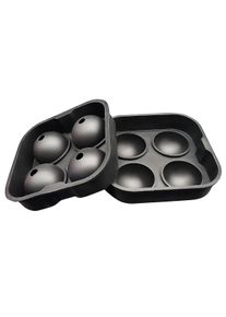 maskworld Four spheres silicone mould for ice cubes and for baking 6 cm