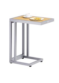 Casaria Bijzettafel Natur WPC 65,5x50x40cm