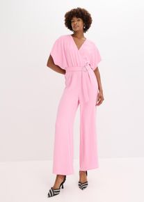 Jumpsuit - rosa - storlek 38 - bonprix