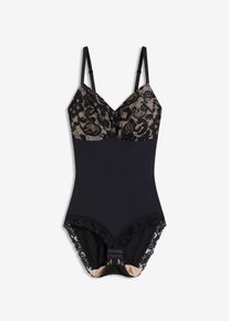 Formande body av mjuk modal och medelhög formande effekt - svart - storlek 42 - bonprix