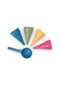 Tchibo - Zmrzlinárske formičky do piesku - farba: modrá