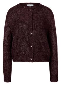 Peter Hahn - Vest met lange mouwen, rood, Maat 36, wol