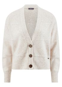 Basler - Strickjacke, beige, Gr. 48, Baumwolle