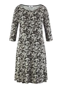 Anna Aura - Jersey-Kleid mit 3/4-Arm, schwarz, Gr. 54, Viskose
