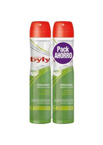 Byly, Deo, ORGANIC EXTRA FRESH DEO vapo LOTE 2 pz (Spray, 200 ml)