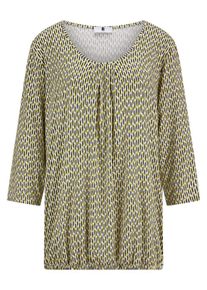 Anna Aura - Rundhals-Shirt mit 3/4-Arm, weiss, Gr. 48, Viskose