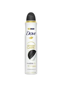 Dove, Deo, Deodorant Spray 48h Invisible White Alkoholfrei für Frauen mit 100% natürlichem Nussöl und 1/4 Mo (Spray, 200 ml)