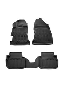 Boni-Shop® Tappetini auto, tappetini auto gomma 3D per SUBARU XV (GT) (2017-2022), su misura, con bordo alto