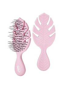 The Wet Brush Wet Brush, Haarbürste + Kamm, GO GREEN Mini Detangler Bürste Pink