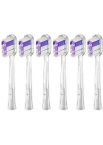Laifen, Zahnbürstenkopf, Wave Bürstenköpfe Ultra-Whitening (6 x)