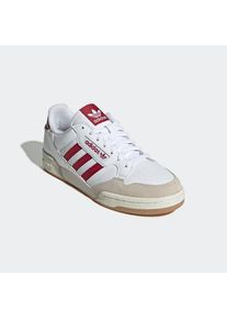 adidas originals , Sneaker »CONTINENTAL 80 STRIPES« , Cloud White / Team Victory Red / Chalk White , 38 , 38 , Ein klassischer Sneaker mit...