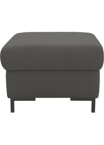 Inosign , Polsterhocker »Jamie 2«, auch in Cord, passend zur Serie, B/T/H: 54/54/45 cm , dunkelgrau