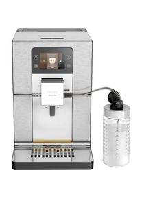 Krups , Kaffeevollautomat »EA877D Intuition Experience+«, 21 Heiß- und Kaltgetränke-Spezialitäten, geräuscharm, Farb-Touchscreen , Edelstahl/Schwarz