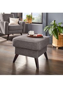 exxpo - sofa fashion , Hocker »Samso« , grau melange