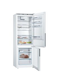 Bosch , Kühl-/Gefrierkombination »KGE49AWCA«, XXL Fassungsvolumen von 419 l , weiß , BigBox-Gefriergutschublade: zum Stapeln von Einfrierbehältern...
