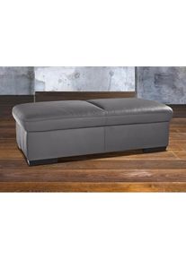 exxpo - sofa fashion , Hocker »Salerno Bankhocker, bequem und komfortabel« , delfin
