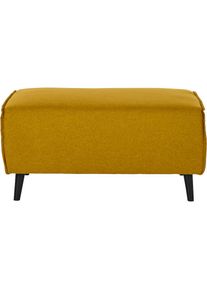 DOMO collection , Hocker »Amora«, mit Federkern , gelb
