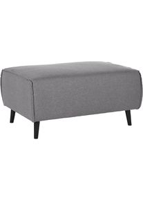 DOMO collection , Hocker »Amora«, mit Federkern , hellgrau