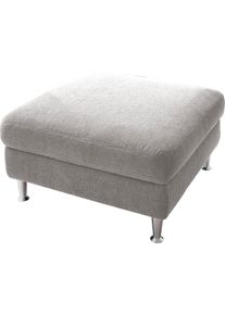 Home Affaire , Hocker »Turin«, passend zur Serie »Turin«, auch in Leder und Easy care-Bezug , beige
