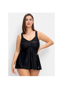 sheego , Damen , Tankini-Top , schwarz , Cup E , 44 -Cup E , 44