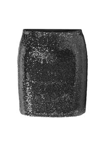 Only , Paillettenrock »ONLSIMONE SHORT SEQUINS SKIRT JRS« , Black Detail:Black sequins , XL (42) , XL (42) , Minirock von Only