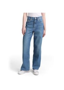 Tom Tailor Denim , Weite Jeans »LINOU«, im Five-Pocket Style , Used Mid Stone Blue Denim , N-Gr , L (40) -N-Gr , L (40) , Wide Jeans von TOM TAILOR...