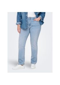 Only CARMAKOMA , Slim-fit-Jeans »CARSUI MID SLIM DNM REA286 NOOS« , Light Blue Denim , Länge 32 , 48 -Länge 32 , 48 , Slim Fit Jeans von Only...