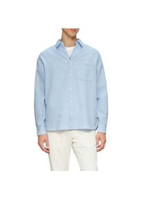 s.Oliver , Langarmhemd, mit Struktur Muster , sky blue , N-Gr , XXXL -N-Gr , XXXL , Hemd von s.Oliver