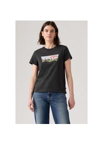 Levi's Levi's , Damen , T-Shirt »LV T-Shirt THE PERFECT TEE NEUTRALS« , HERITAGE AD BARN BW , M (38) , M (38) , Bedrucktes T-Shirt von Levi's