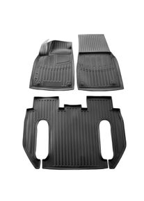 Boni-Shop® 3D, passgenaam, met hoge rand, voor Tesla Model X Plaid (2022-...)