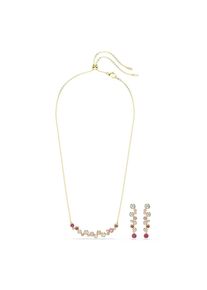 Swarovski Parure de bijoux Femme or, rouge taille One Size