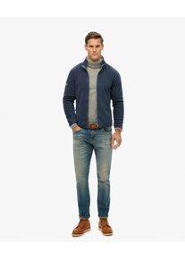 Superdry Heren Fleece jas marine XL