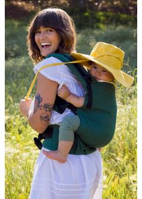 Tula Hemp Free-to-Grow Marsupio - Emerald - Green