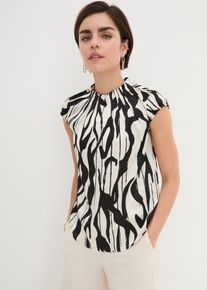 Top-blouse en satin - beige - taille 54 - bonprix